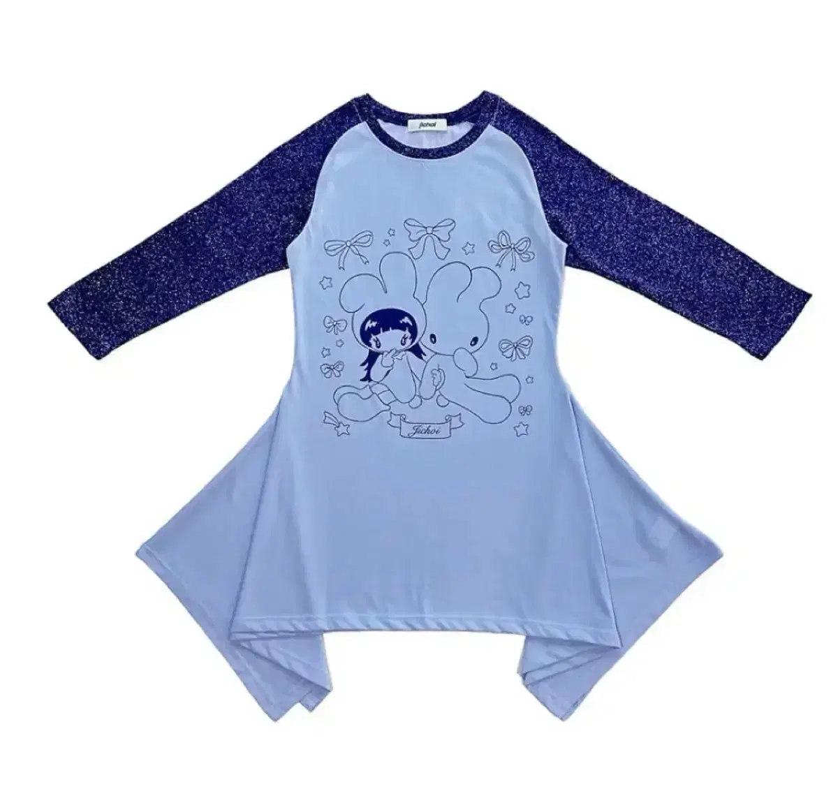 Jichoi T-dress T dress blue Blue Size 1 Jichoi Comfort