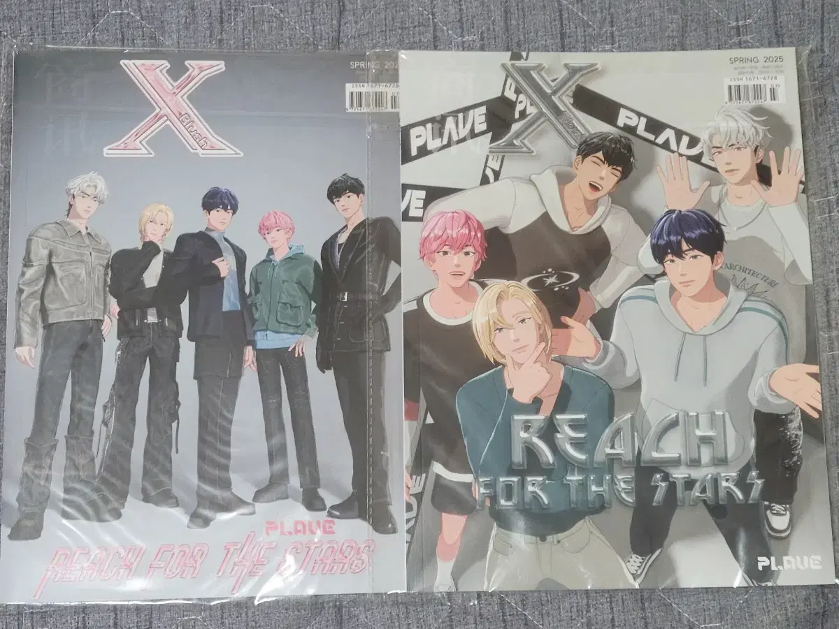 플레이브 XBlush 중국 잡지