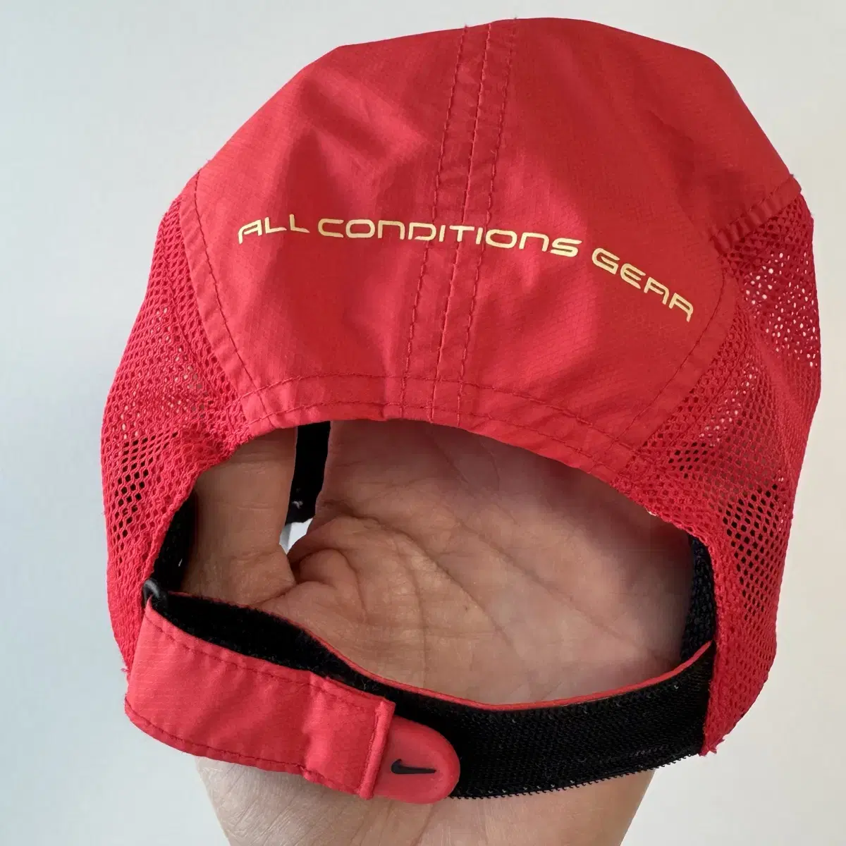 Nike ACG Running Mesh Cap Red, Lightweight and Stylish on