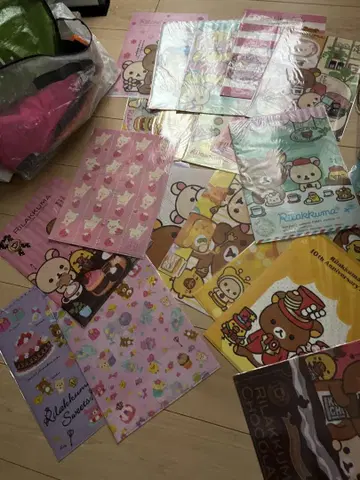 리락쿠마 클리어 파일 리락쿠마 스토어 로손 등 23장