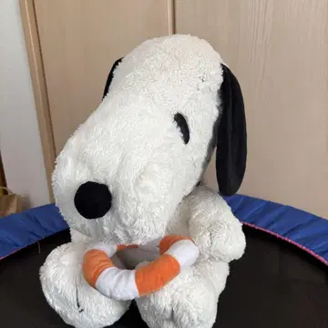 스누피 SNOOPY 봉제 인형 튜브 포함 빅 사이즈