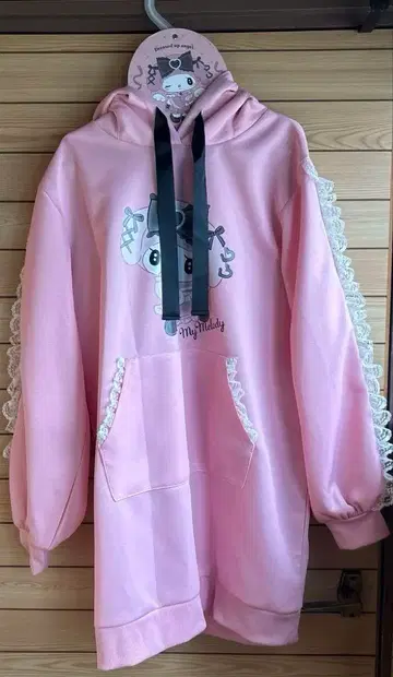 마이멜로디 옷을 차려입은 천사 후드티 원피스 돈키호테 한정판