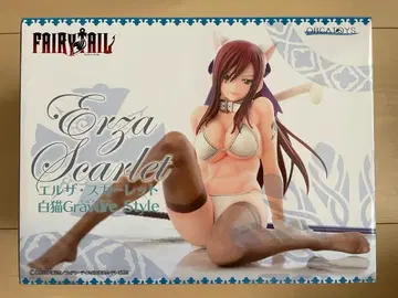 페어리 테일 피규어 엘자 스칼렛 화이트 고양이 gravurestyle