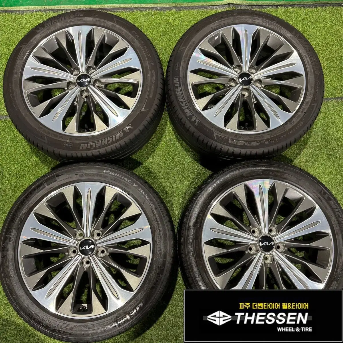 K8 18-inch Cutting Restored Wheel Tire 245 45 18 Michelin Used Tire