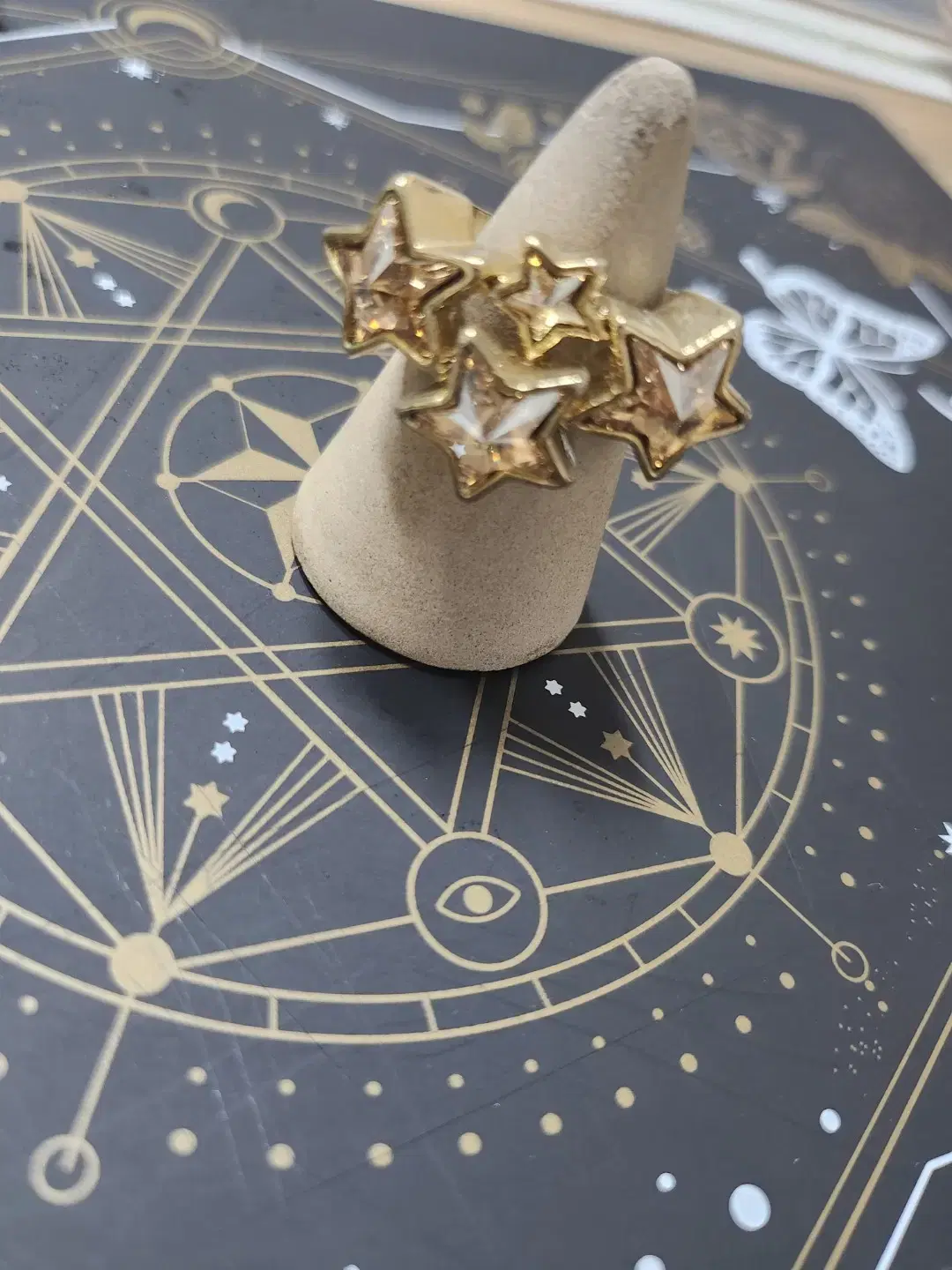 (New) Bold Star Cubic Ring