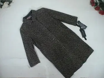 95901 택 포함 새상품 BLANCHA 코트 레오파드
