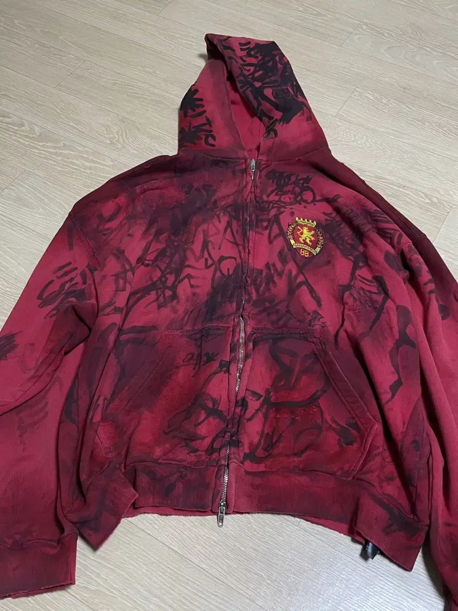Balenciaga Skater Hooded Zip-Up