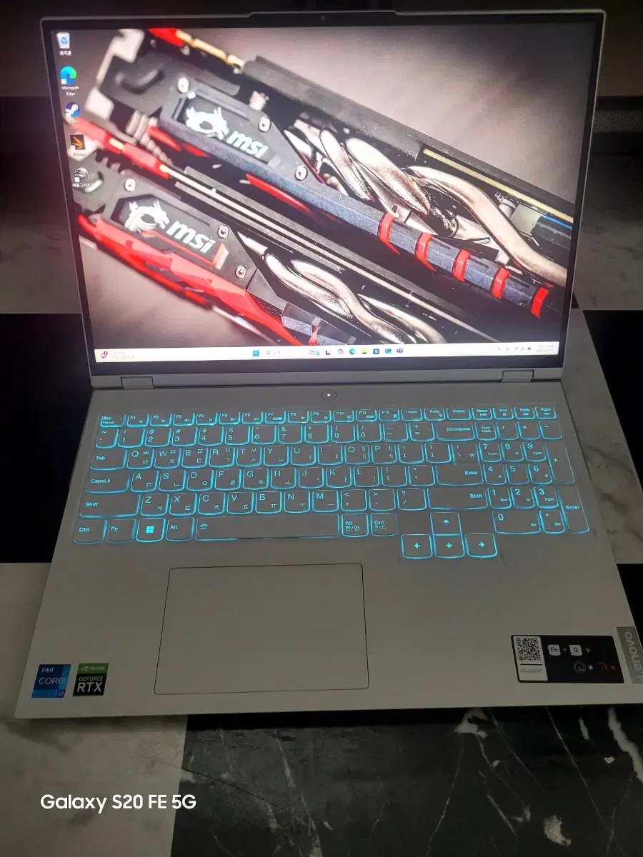 i7 11th Gen RTX 3060 Lenovo Legion Pro Premium Gaming Laptop