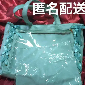 이타백 WEGO F 사이즈 민트 그린 레이스업