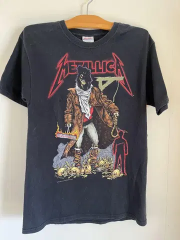 90s Metallica 티셔츠 pashead 메탈리카 패스 헤드