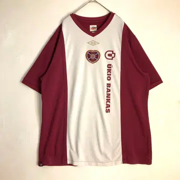 3270 게임 셔츠 유니폼 축구 풋볼 엄브로 빨간색