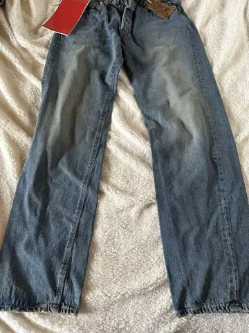 에드윈 505 부츠 컷 데님 청바지 28