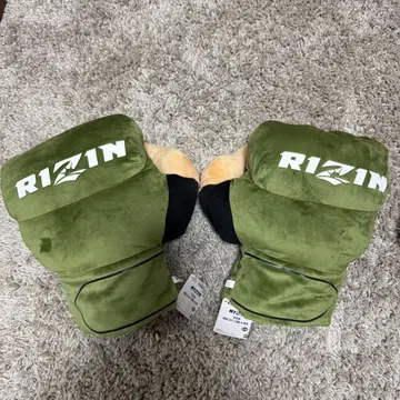 택 포함 새상품 RIZIN 복싱 글러브 봉제 인형 좌우 양손