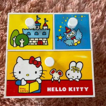 (레어 쇼와 레트로) 산리오 헬로키티 서랍 소품함 미니 체스트