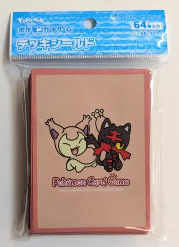 포켓몬 카드 슬리브 포켓몬 카드 Nyabby & Eneko 64장