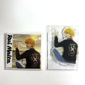 SideM 요코스카 스카잔 콜라보 아크릴 스탠드 캔뱃지 마이다 루이