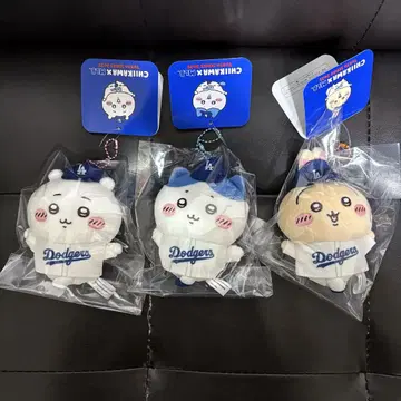 치이카와 MLB 마스코트 치이카와 하치와레 토끼 다저스