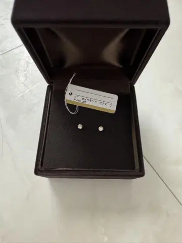 PT 다이아몬드 귀걸이 0.2ct