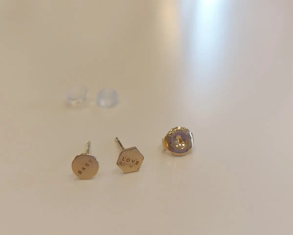 <J.ESTINA> Geometric Pin Earrings
