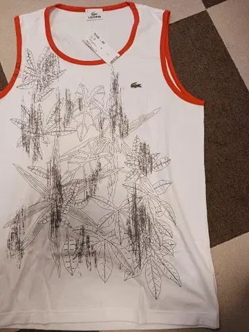 새상품 LACOSTE 탱크탑 라코스테 오렌지 5