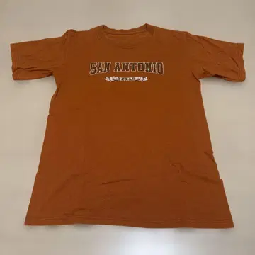 티셔츠 TEXAS SAN ANTONIO 다크 오렌지 컬러 M 사이즈