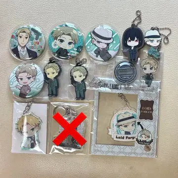 스파이 패밀리 로이드 아크링 키링 캔뱃지 가챠가챠 묶음 판매