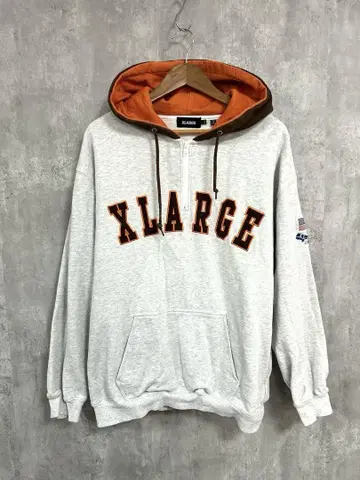 XLARGE 엑스라지 상의 후드티 후디 자수 XL