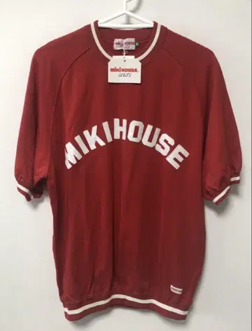 미사용품 miki HOUSE MEN'S 빅 로고 티셔츠