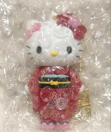 헬로키티 전시회 50주년 시크릿 마스코트 참 A 기모노