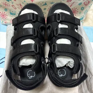 후나시 샌들 블랙