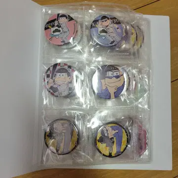 오소마츠 6쌍둥이 캔뱃지 세트