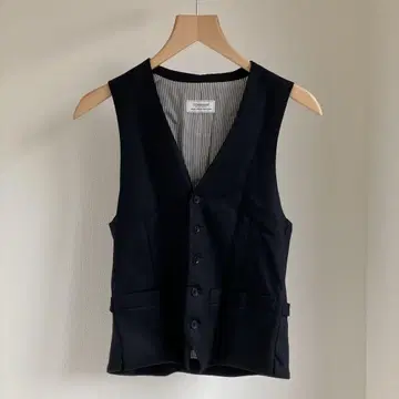 TOMORROWLAND BLUE WORK 포멀 베스트 네이비