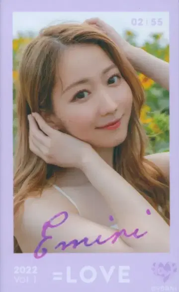 =LOVE 2022 VOL.1 오타니 에미리 미니 포토 카드 2/55