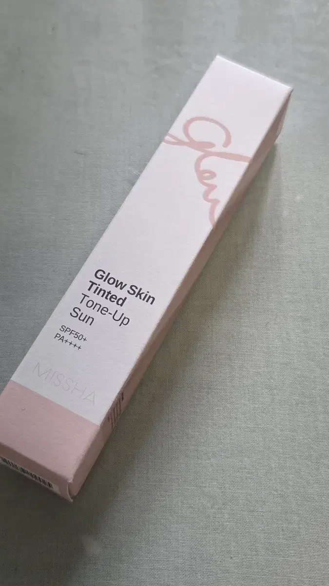Missha Glow Skin Tinted Tone-Up Sun 30ml sealed