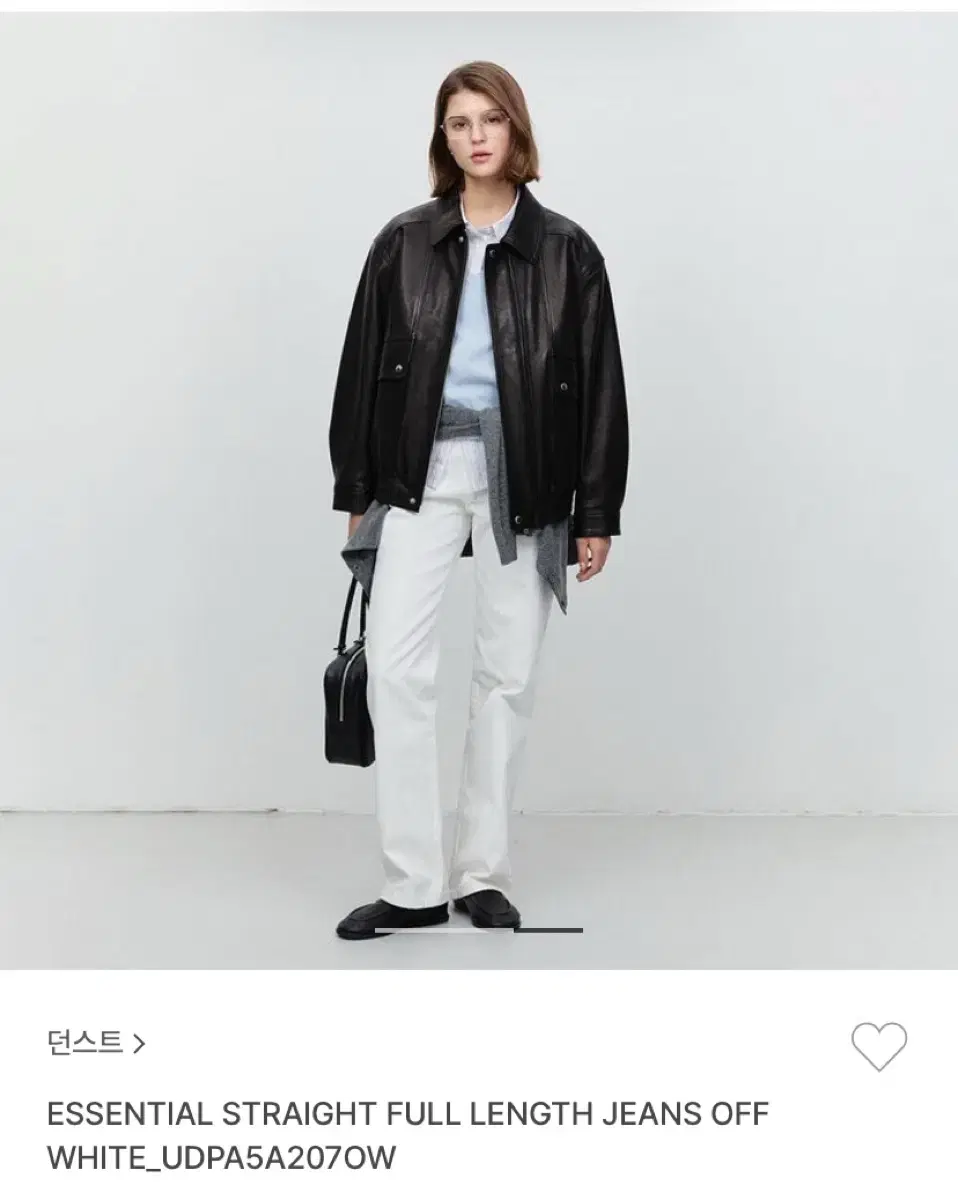던스트 에센셜 스트레이트 화이트 진L