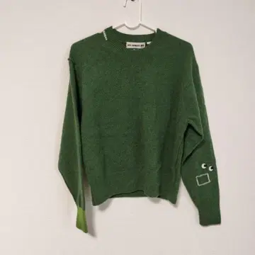ANYA HINDMARCH 그린 긴팔 니트