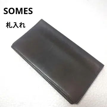 SOMES 소메스 안장 장지갑 지갑 레어 컬러 카키 동전 지갑 없음