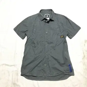 G-STAR RAW M 사이즈 네오 그런지 밀리터리 셔츠 Y2K 00s
