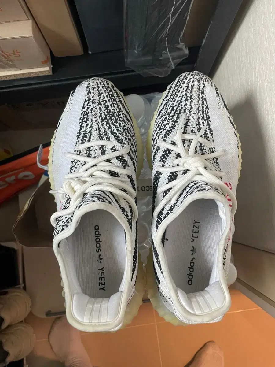 이지부스트 350 v2 지브라