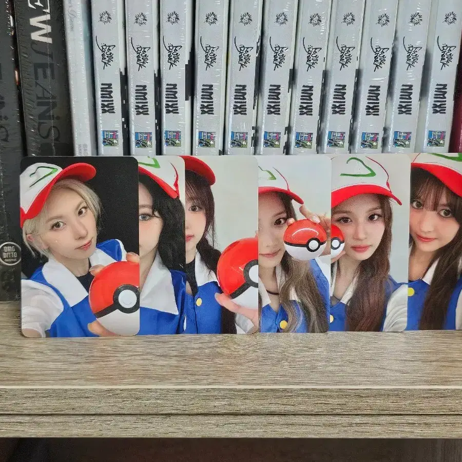 Nmixx Forward makestar Pokemon ver. unreleased photocard #릴리