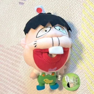 하타보 공 케이스 봉제 인형 약 20cm 일본제 골프 호쿠신 교역