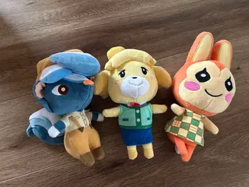 아츠마레 동물의 숲 봉제 인형 3종 세트