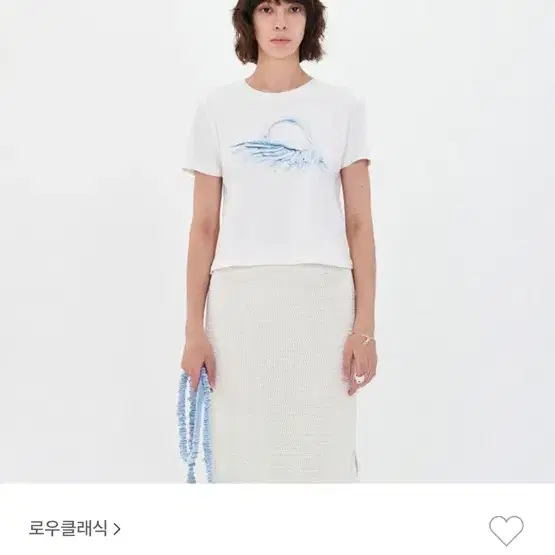 TypeService Rabbit ruched top vahn white on Bunjang Global Site.