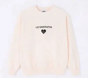 LESSERAFIM 에피누 epine 콜라보 맨투맨