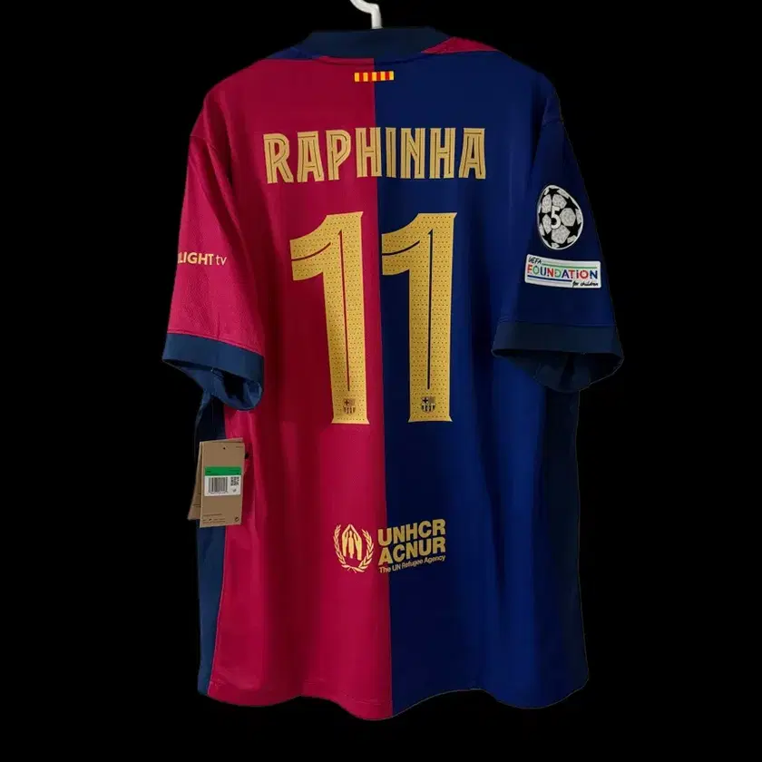ハフィーニャ　RAPHINHA バルサユニフォーム　24-25 s-l400.jpg
