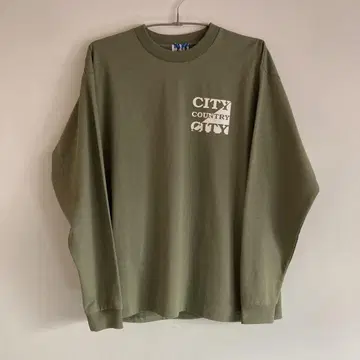 CITY COUNTRY CITY CCC 시티 컨트리 시티 롱 T