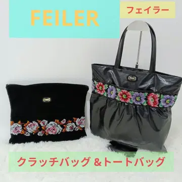 FEILER 페이러 클러치백 & 토트백 꽃무늬