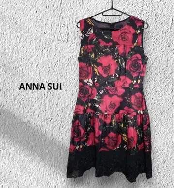 택 포함 새상품 ANNA SUI 안나수이 슬리브리스 원피스 2