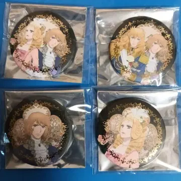 베르사유의 장미 캔뱃지 안토네트 페르젠 오스카 카페 중외