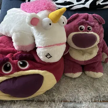 유니콘과 로조 봉제 인형 세트